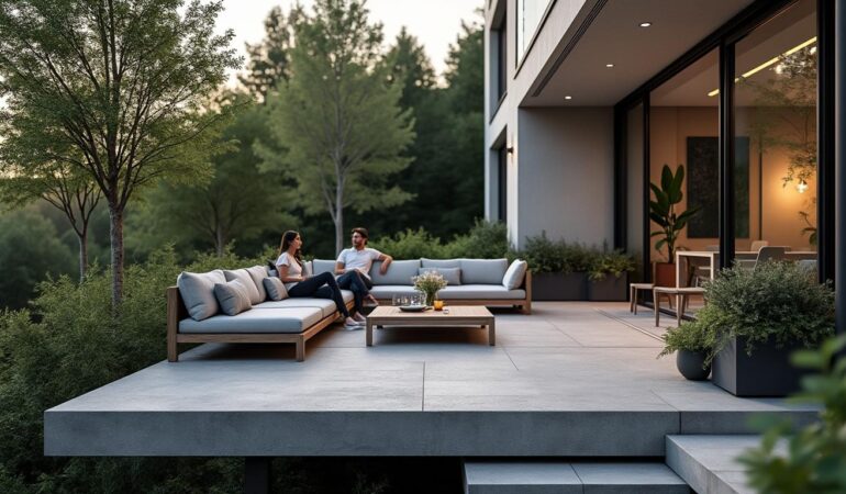 explorez les nombreux avantages d'une terrasse en hauteur en béton pour votre maison. alliez esthétique, durabilité et confort tout en ajoutant une valeur exceptionnelle à votre espace extérieur.