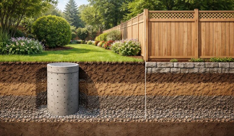 découvrez pourquoi la distance entre le puisard et la limite de propriété est essentielle pour la sécurité et la réglementation environnementale de votre terrain.