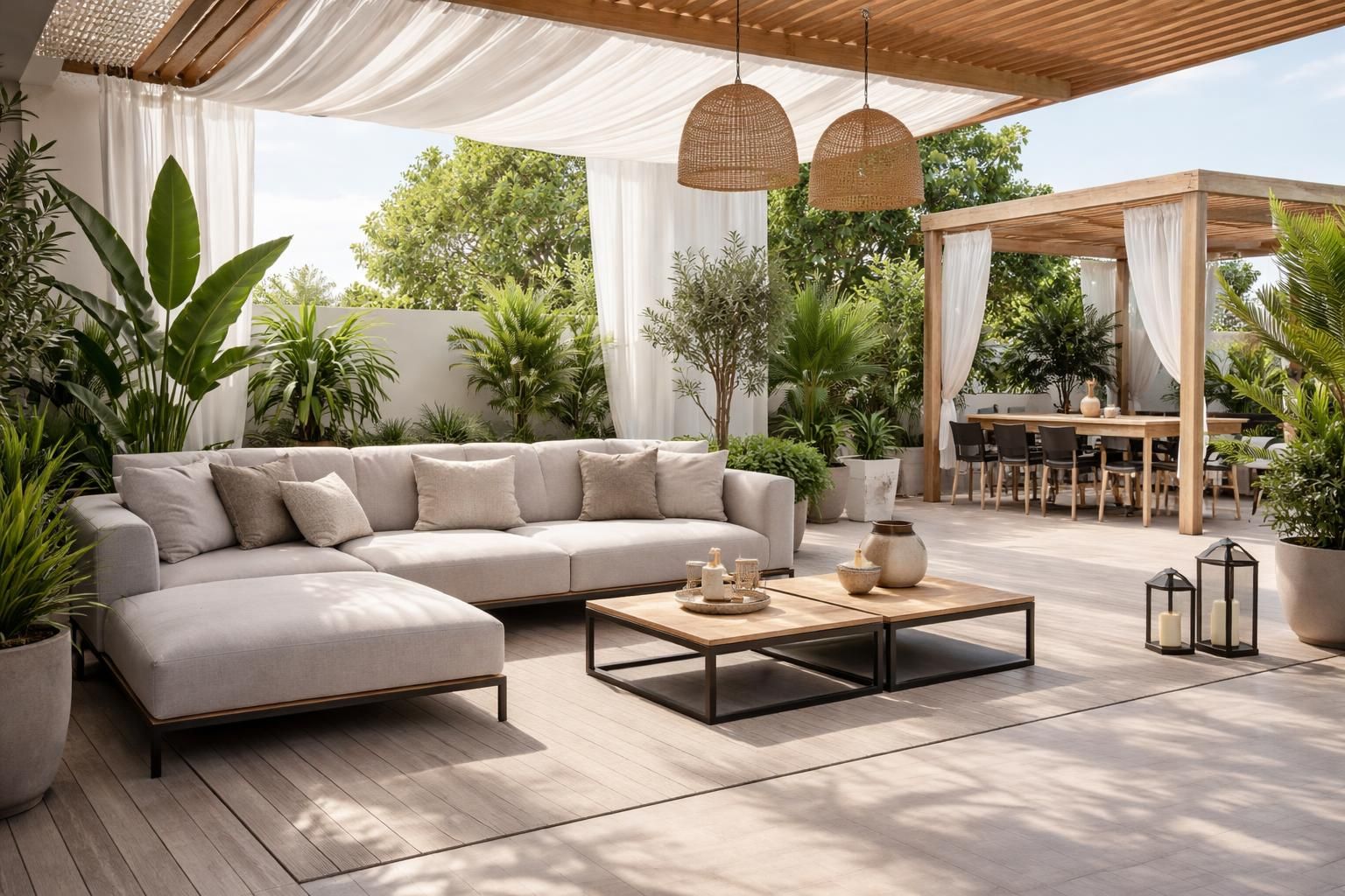 découvrez nos idées d'aménagement pour une terrasse extérieure moderne, alliant confort, style et fonctionnalité pour créer un espace de vie extérieur unique.