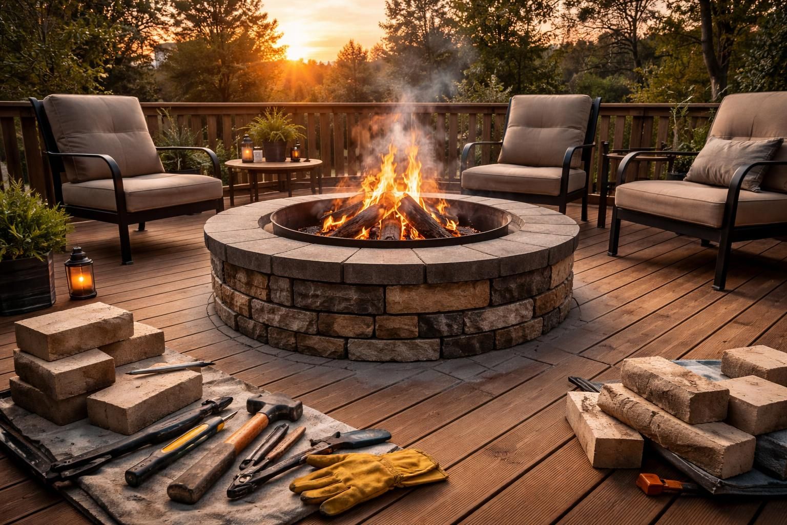 découvrez comment bricoler un brasero sécurisé pour votre terrasse et profitez d'un espace chaleureux en toute sécurité grâce à nos astuces et conseils pratiques.