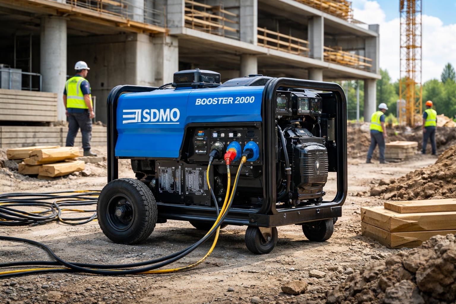 découvrez le sdmo booster 2000, une solution alliant performance et autonomie pour optimiser vos chantiers en toute fiabilité.