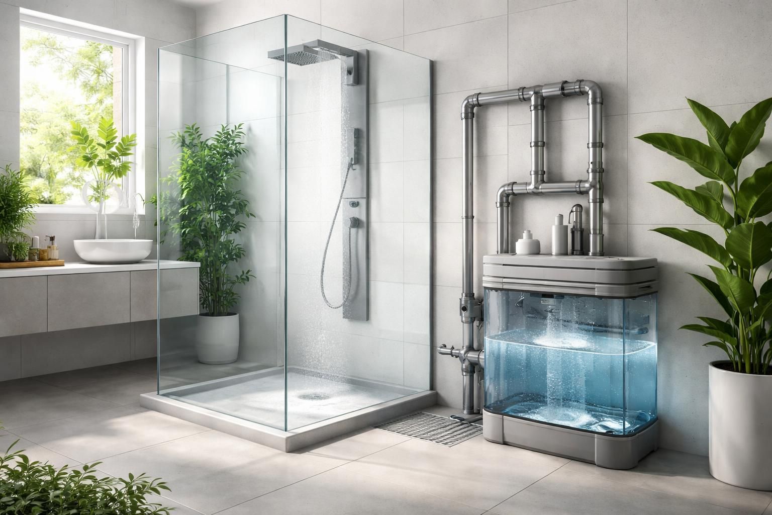 découvrez des astuces simples et efficaces pour récupérer et recycler l'eau de votre douche, afin de réaliser des économies d'eau tout en préservant l'environnement.