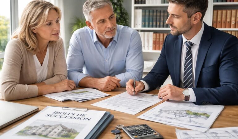 découvrez combien l'état prélève sur un héritage immobilier en ligne directe, les taux applicables et les exonérations possibles pour bien préparer votre succession.