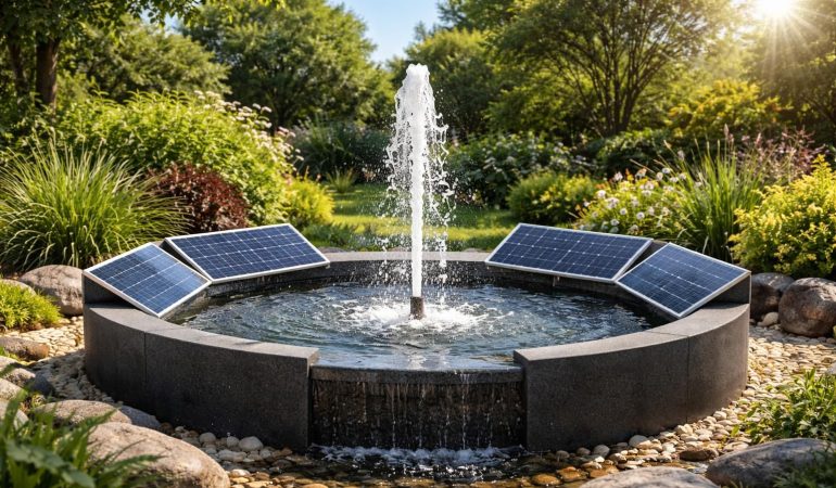 découvrez les avantages d'une fontaine extérieure solaire et apprenez comment l'installer facilement pour embellir votre jardin tout en respectant l'environnement.